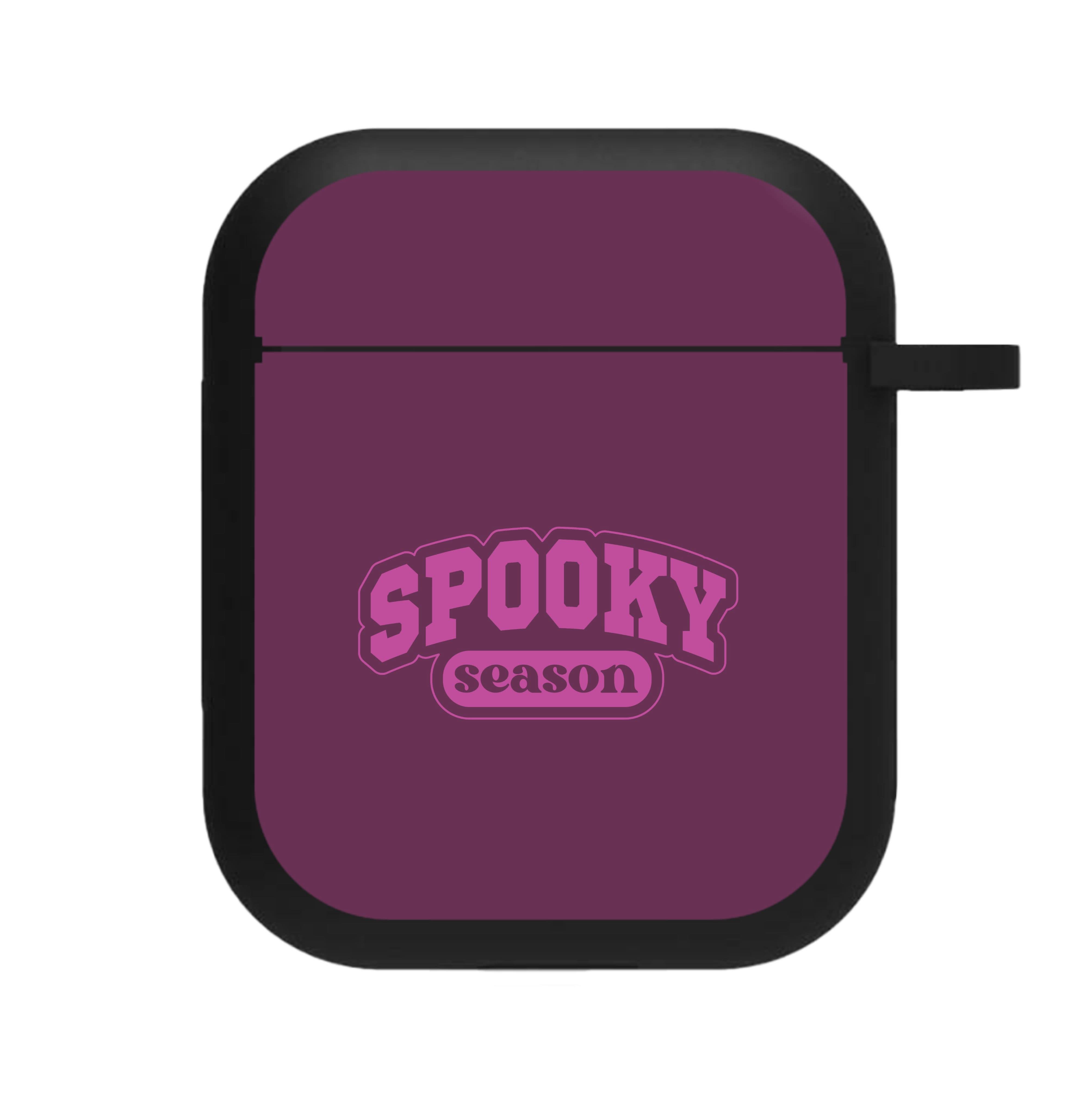 Spooky Season Varsity AirPods Case