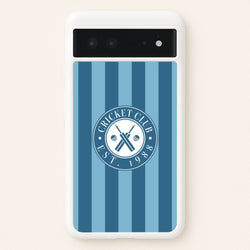 Stripey Cricket Badge Google Pixel 6 Case