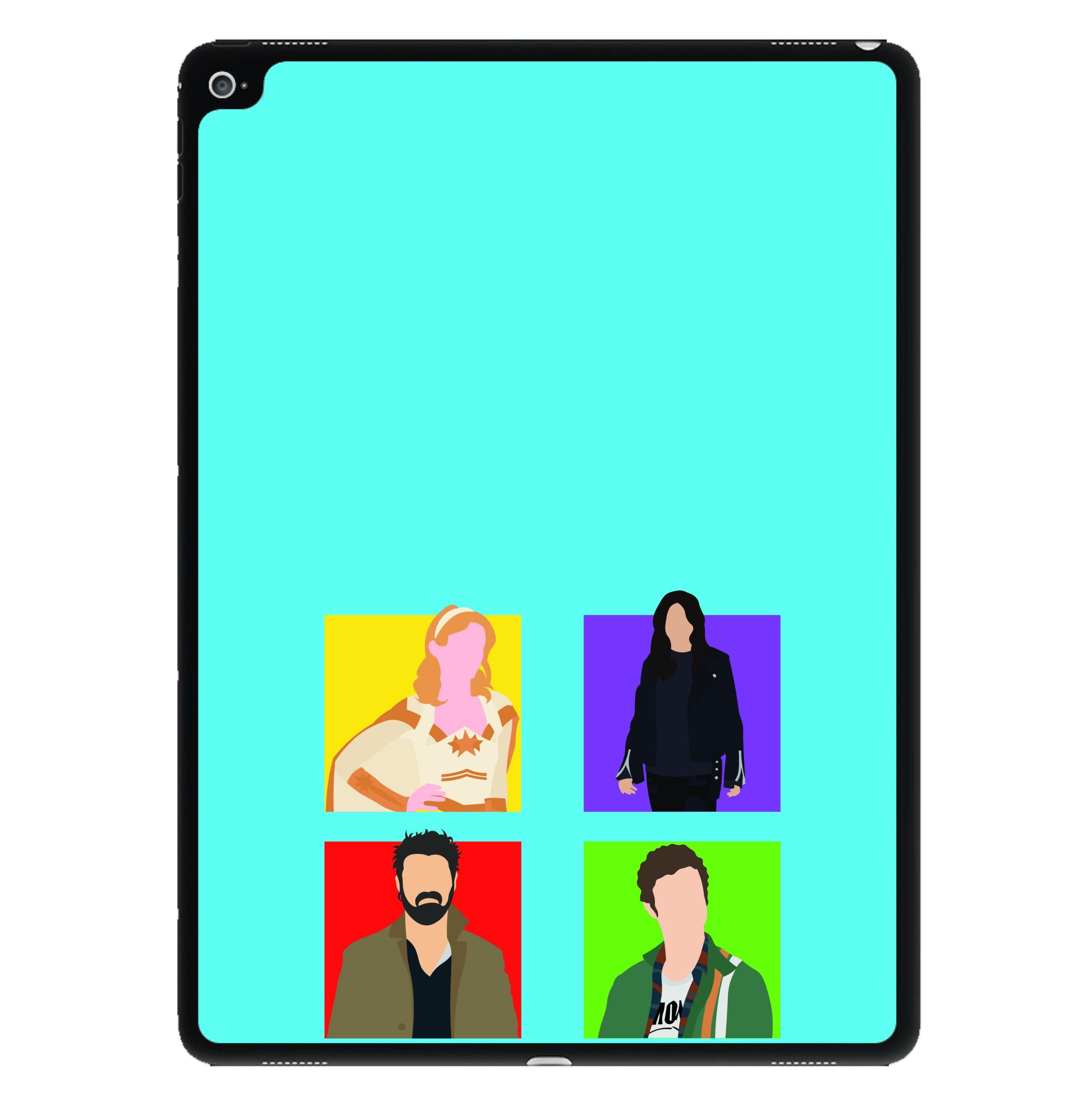 Characters Collage iPad Case