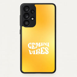 Gemini Vibes Gradient Zodiac Galaxy A33 Case