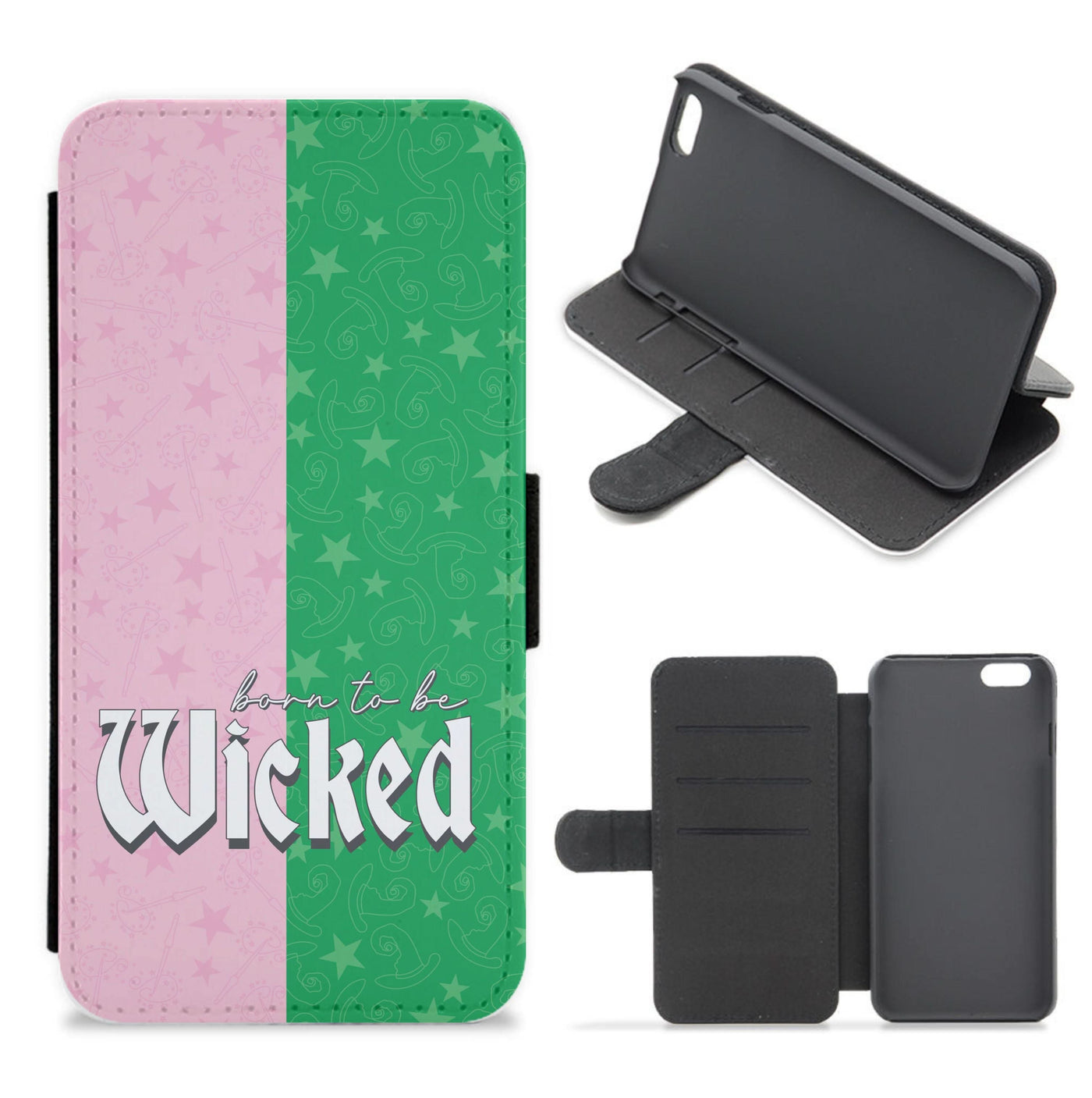 Born To Be Wicked Flip / Wallet Phone Case