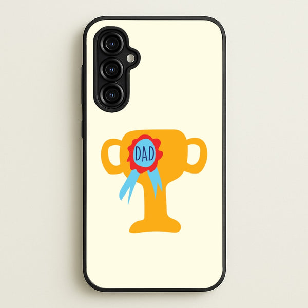 Cartoon Dad Trophy Galaxy A54 Case
