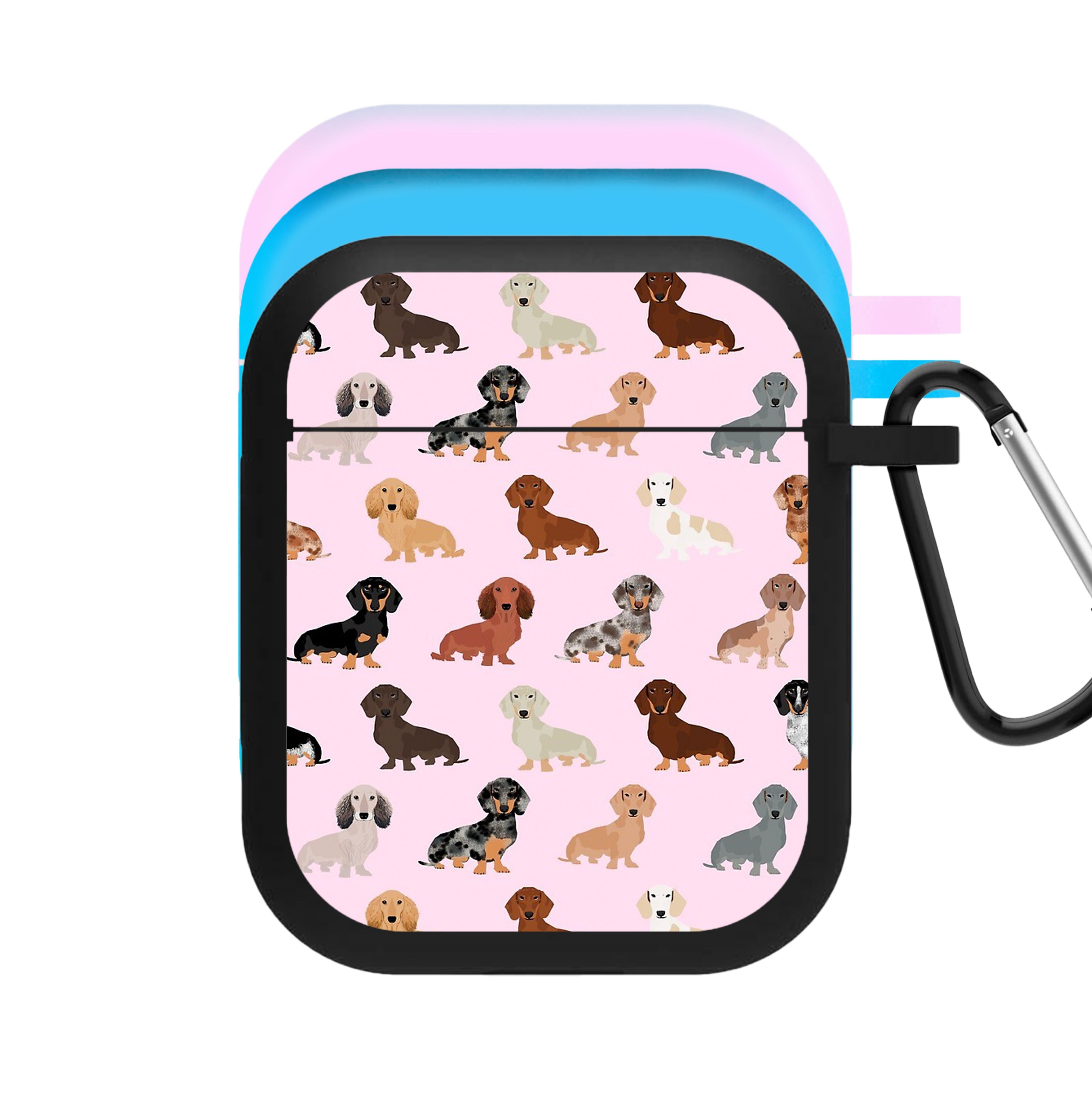 Dachshund Breed Pattern AirPods Case