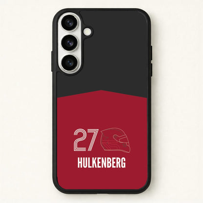 Hulkenberg Helmet 2026 Galaxy S26 Plus Case