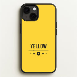 Yellow Music Player iPhone 13 Mini Case