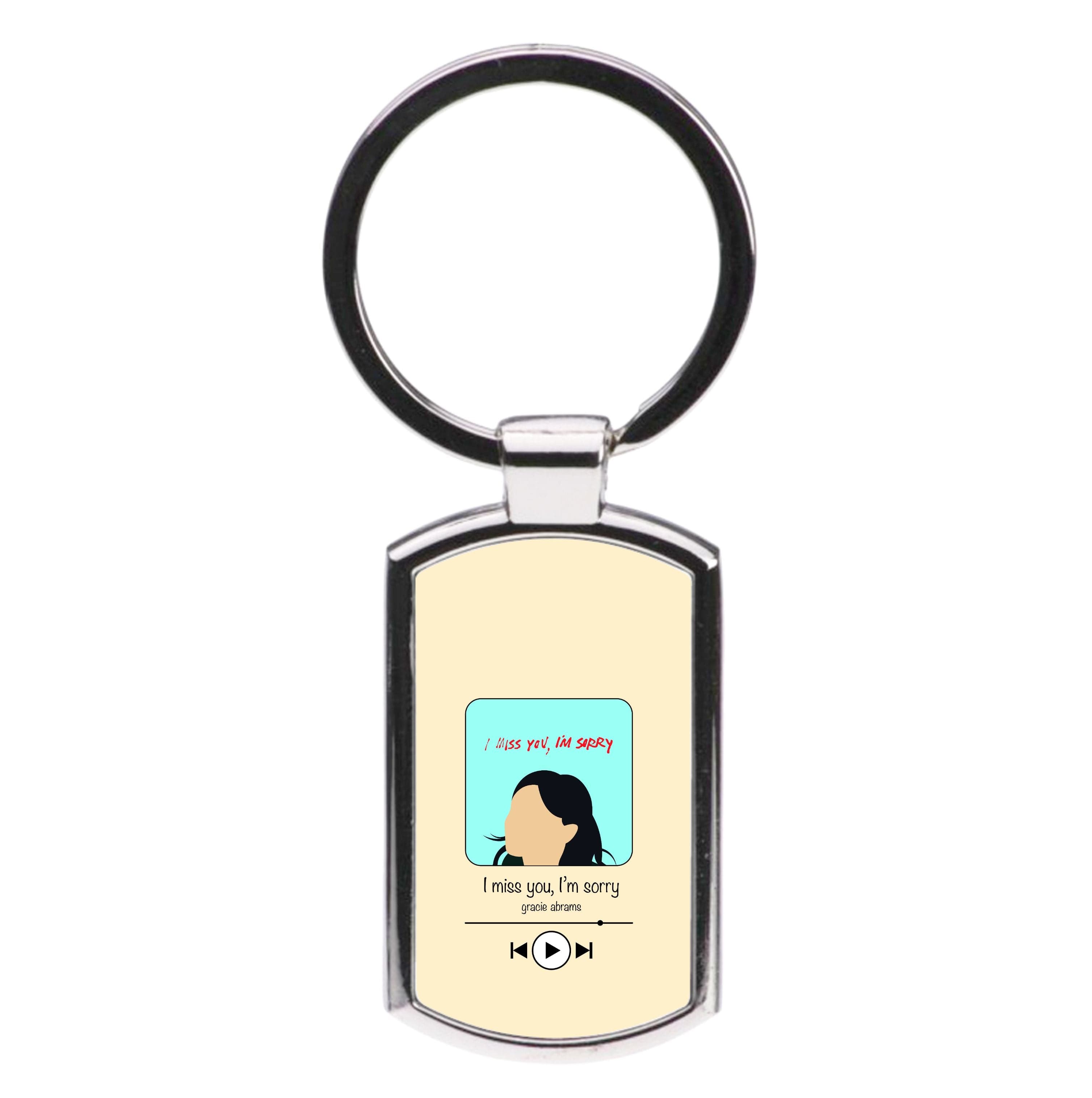 I Miss You - Abrams Luxury Keyring