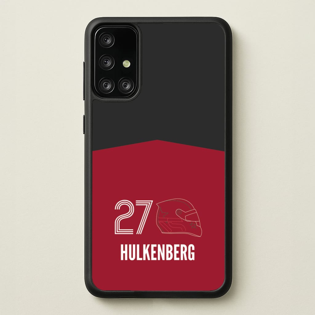 Hulkenberg Helmet 2026 Galaxy A71 Case