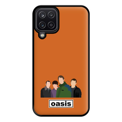 Rock Band Members Galaxy A12 Case