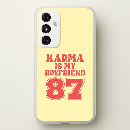 Karma Is My Boyfriend Galaxy A55 Case