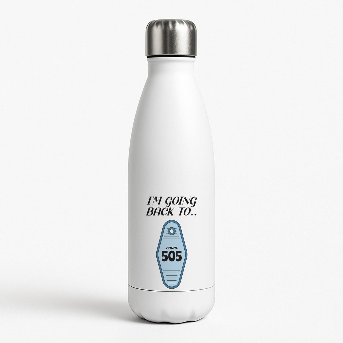 I'm Going Back To 505 Keyring Water Bottle