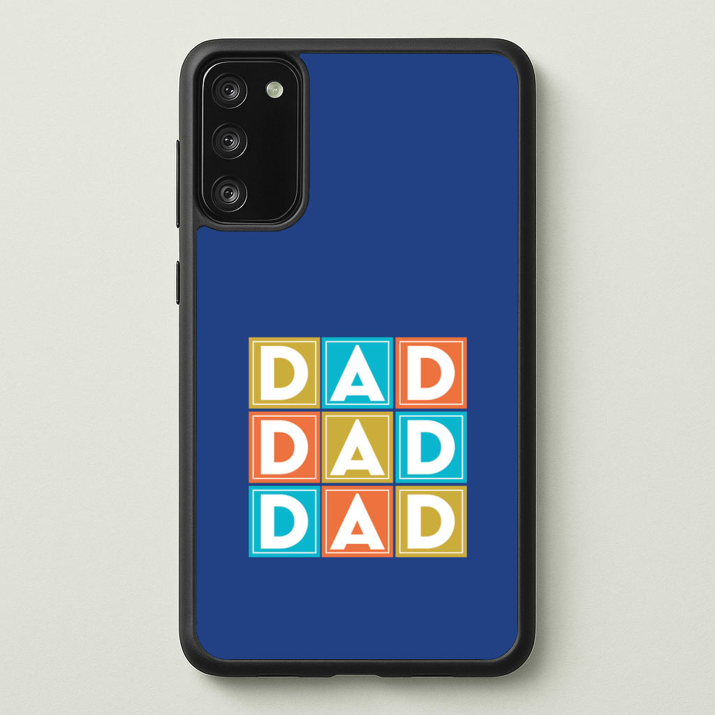 Dad Cubes Galaxy A41 Case