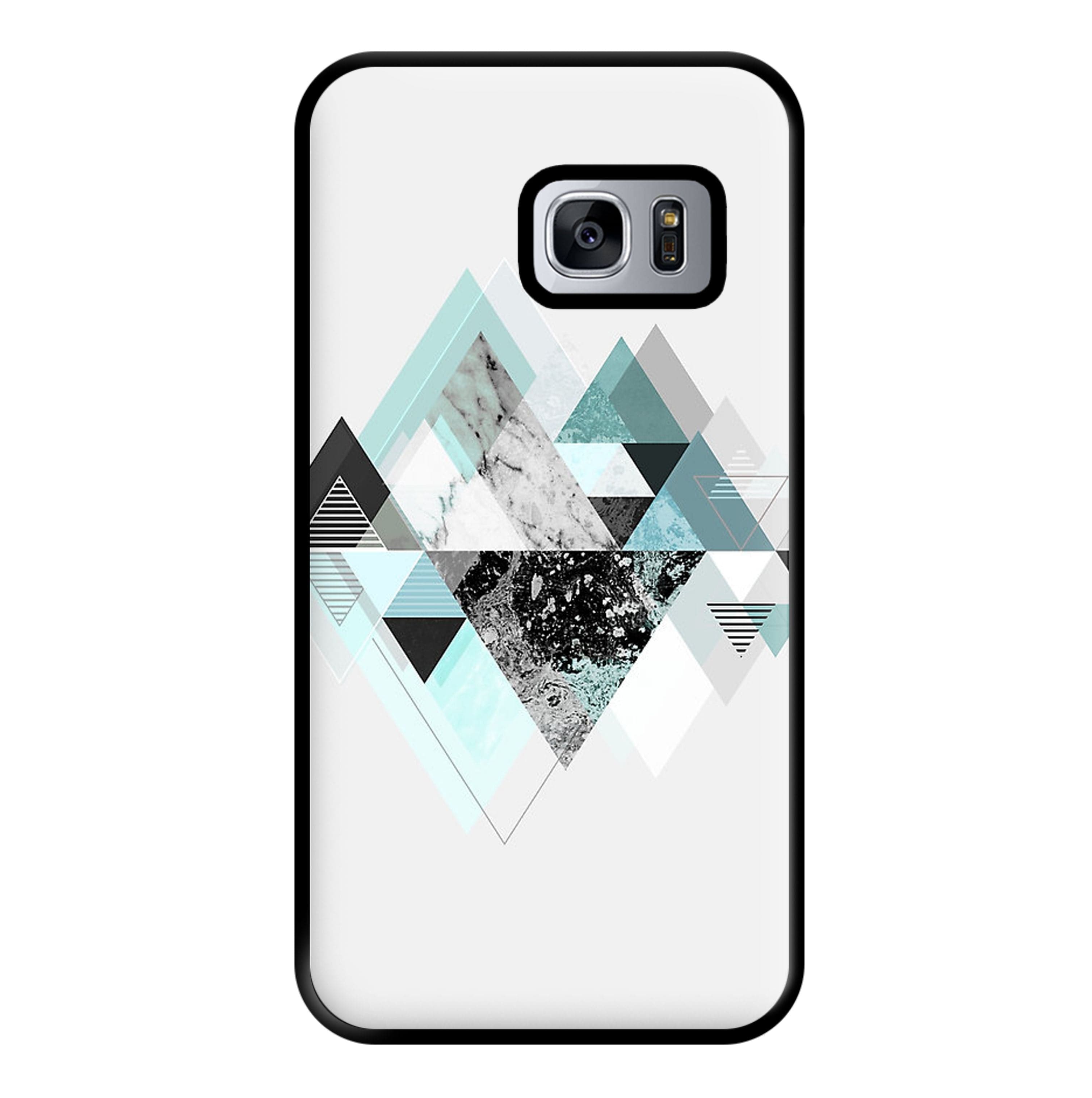 Triange Marble Pattern Phone Case