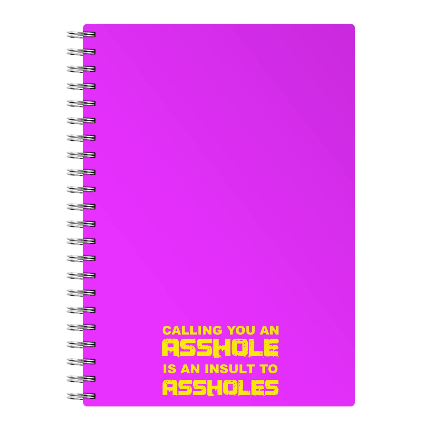 Calling You An A**hole Notebook