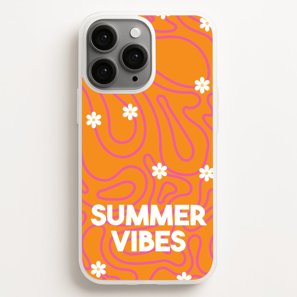 Summer Vibes Daisies Phone Case for iPhone, Samsung Galaxy and Google Pixel