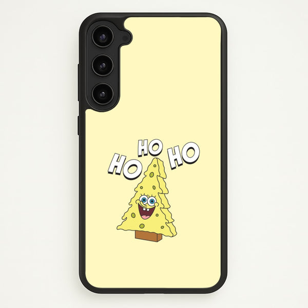 Christmas Tree Cartoon Sponge Galaxy S23 Case
