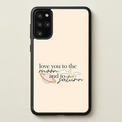 Love You To The Moon And Saturn Galaxy S20 Plus Case