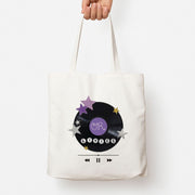 Amethyst Vinyl Scrapbook Tote Bag 1