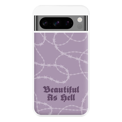 Beautiful As Hell Pattern Google Pixel 8 Pro Case