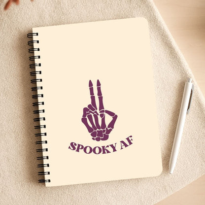 Spooky AF Notepad