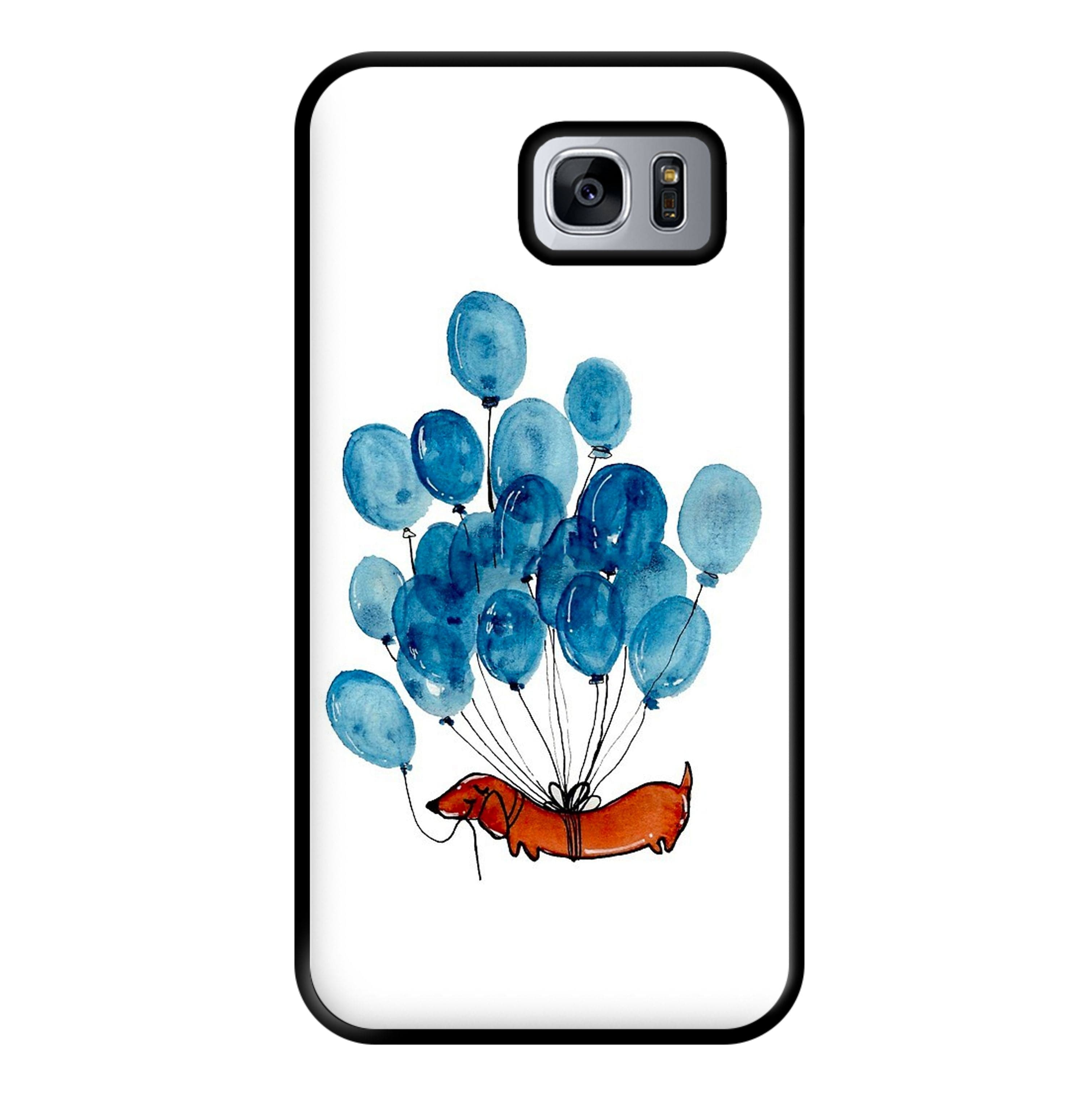 Dachshund And Balloons Phone Case