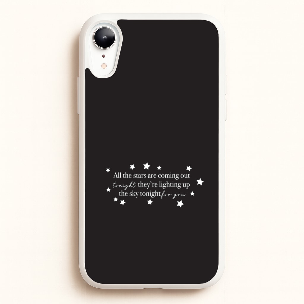 Lighting Up The Sky Tonight iPhone XR Case