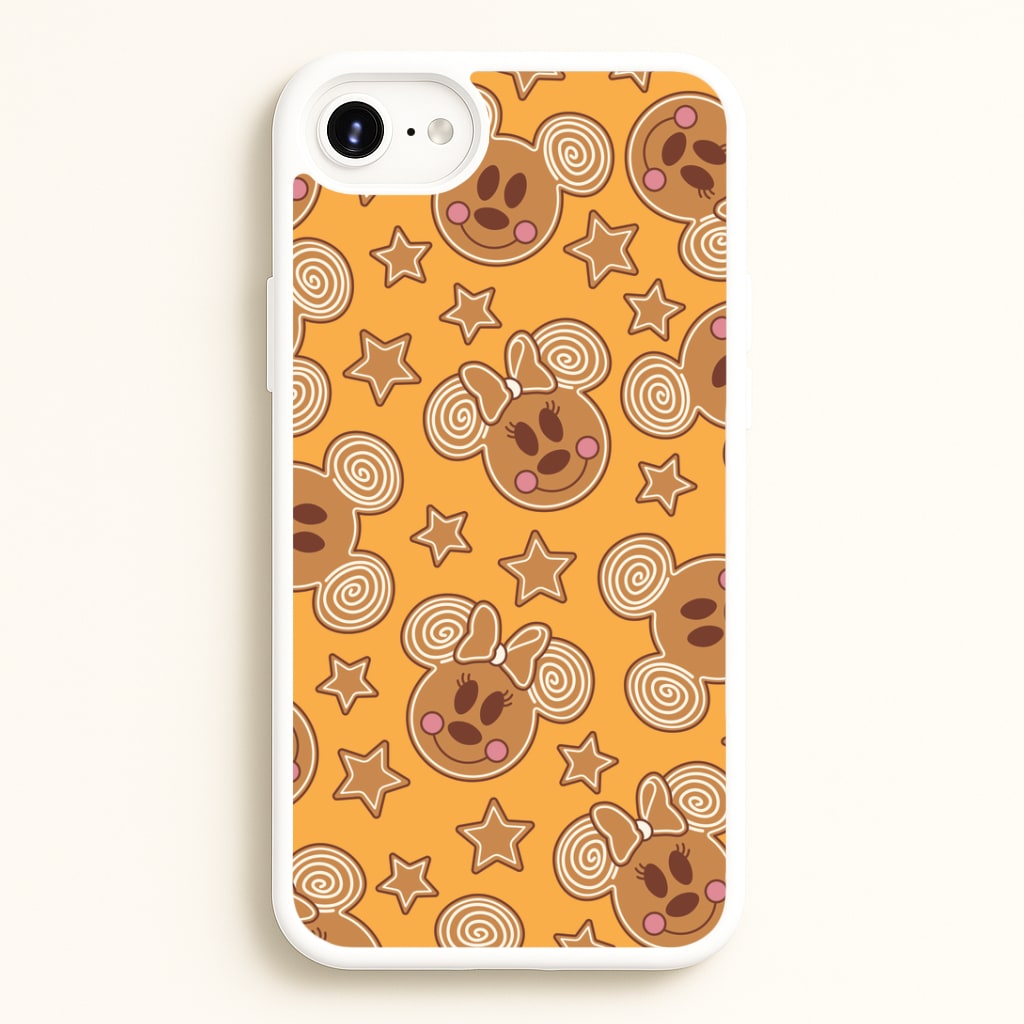 Cartoon Mouse Gingerbread Pattern iPhone 6 / 7 / 8 / SE Case