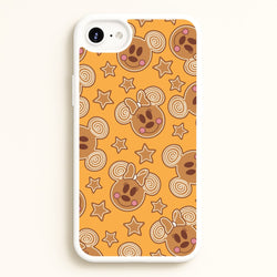 Cartoon Mouse Gingerbread Pattern iPhone 6 Plus / 7 Plus / 8 Plus Case
