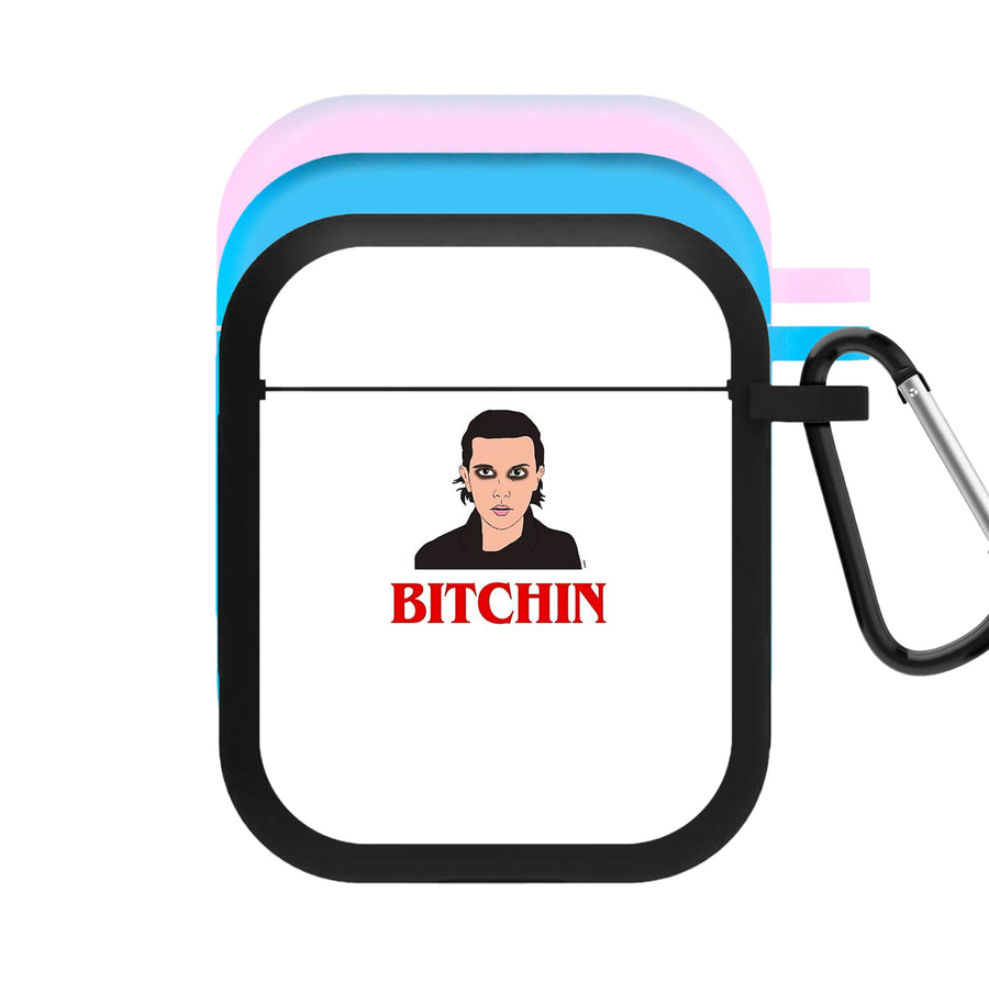 Goth Eleven Bitchin - Stranger Things AirPods Case