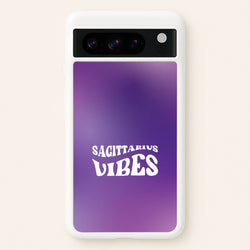 Sagittarius Vibes Gradient Zodiac Google Pixel 8 Pro Case