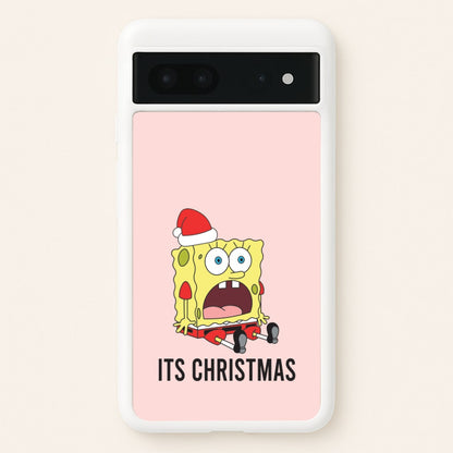 It's Christmas Cartoon Sponge Google Pixel 7 Case