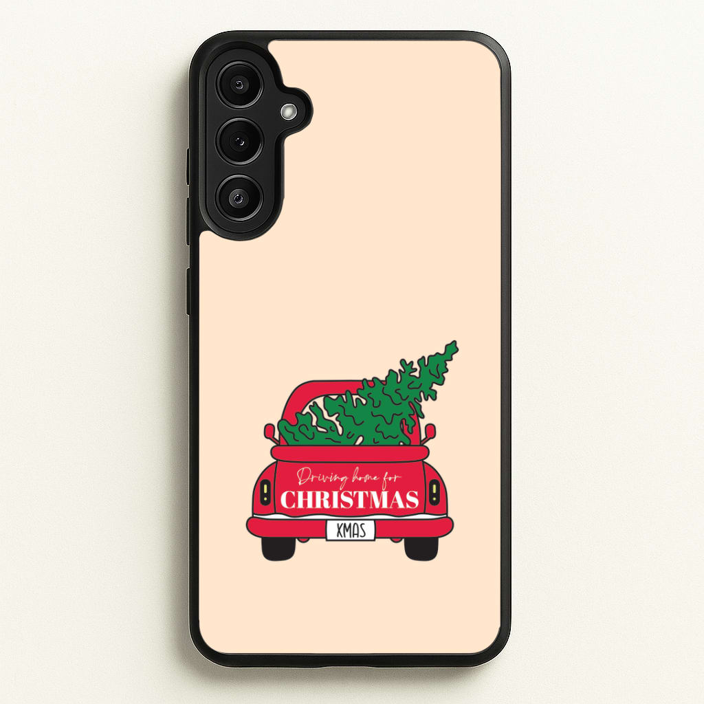 Driving Home For Christmas Truck Galaxy A36 Case