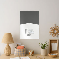 Perez Helmet 2026 Art Print
