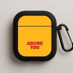 Adore You Black AirPods Case