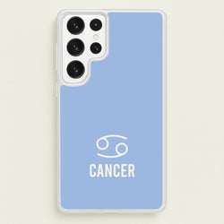 Cancer Pastel Zodiac Galaxy S22 Ultra Case