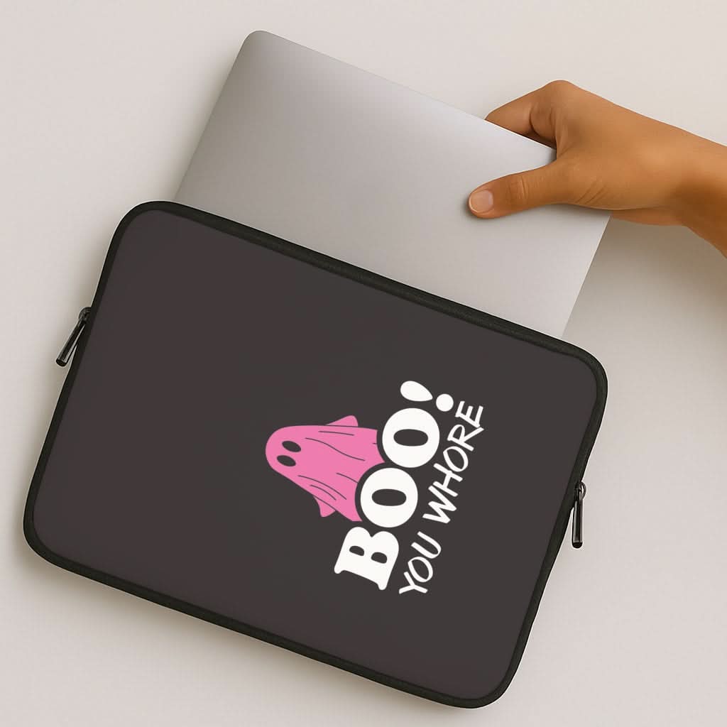 Boo You Ghost MacBook Cover