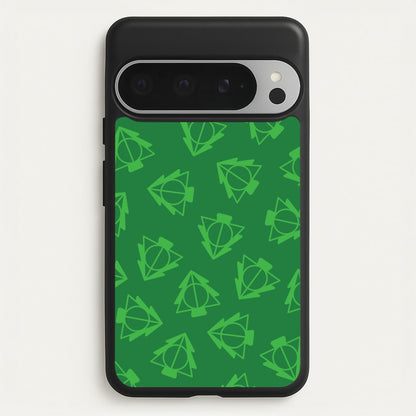 Christmas Tree Wizard Icon Pattern Google Pixel 9 Pro XL Case