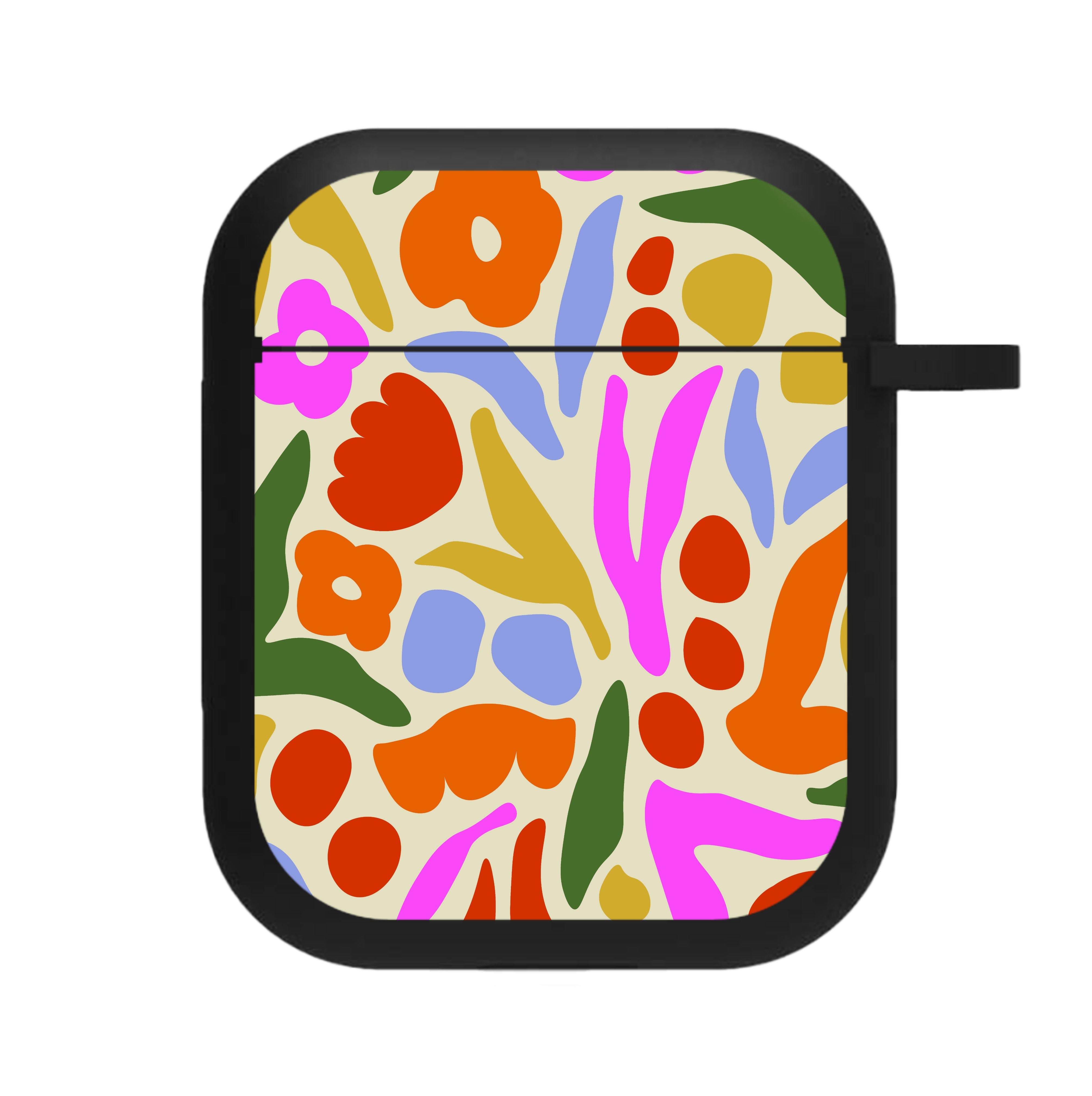 Abstract Floral Pattern - Floral AirPods Case