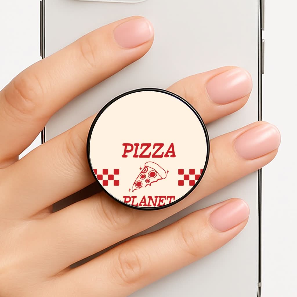 Retro Pizza Planet  Phone Grip