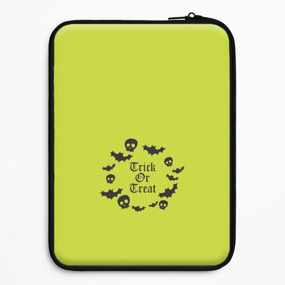 Trick Or Treat Wreath Universal Laptop Sleeve