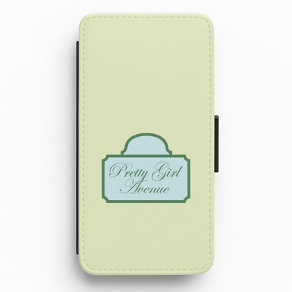 Pretty Girl Avenue Flip / Wallet Phone Case