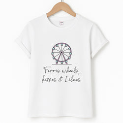 Ferris Wheels, Kisses & Lilacs Unisex T-Shirt