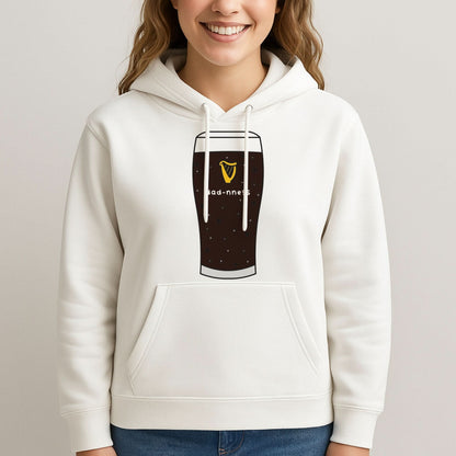 Dad-nness Womans Hooded Sweatshirt
