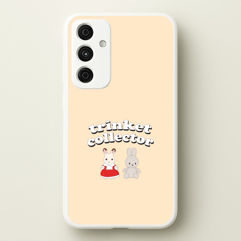 Trinket Collector Biege Galaxy A55 Case