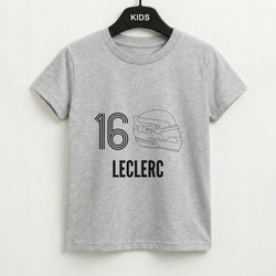 Leclerc Helmet 2026  Grey Kids T-Shirt