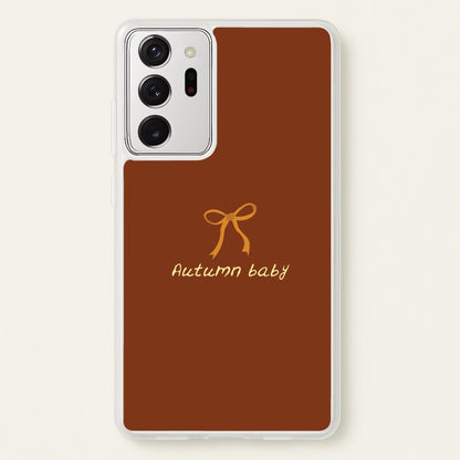 Autumn Baby Galaxy Note 20 Ultra Case