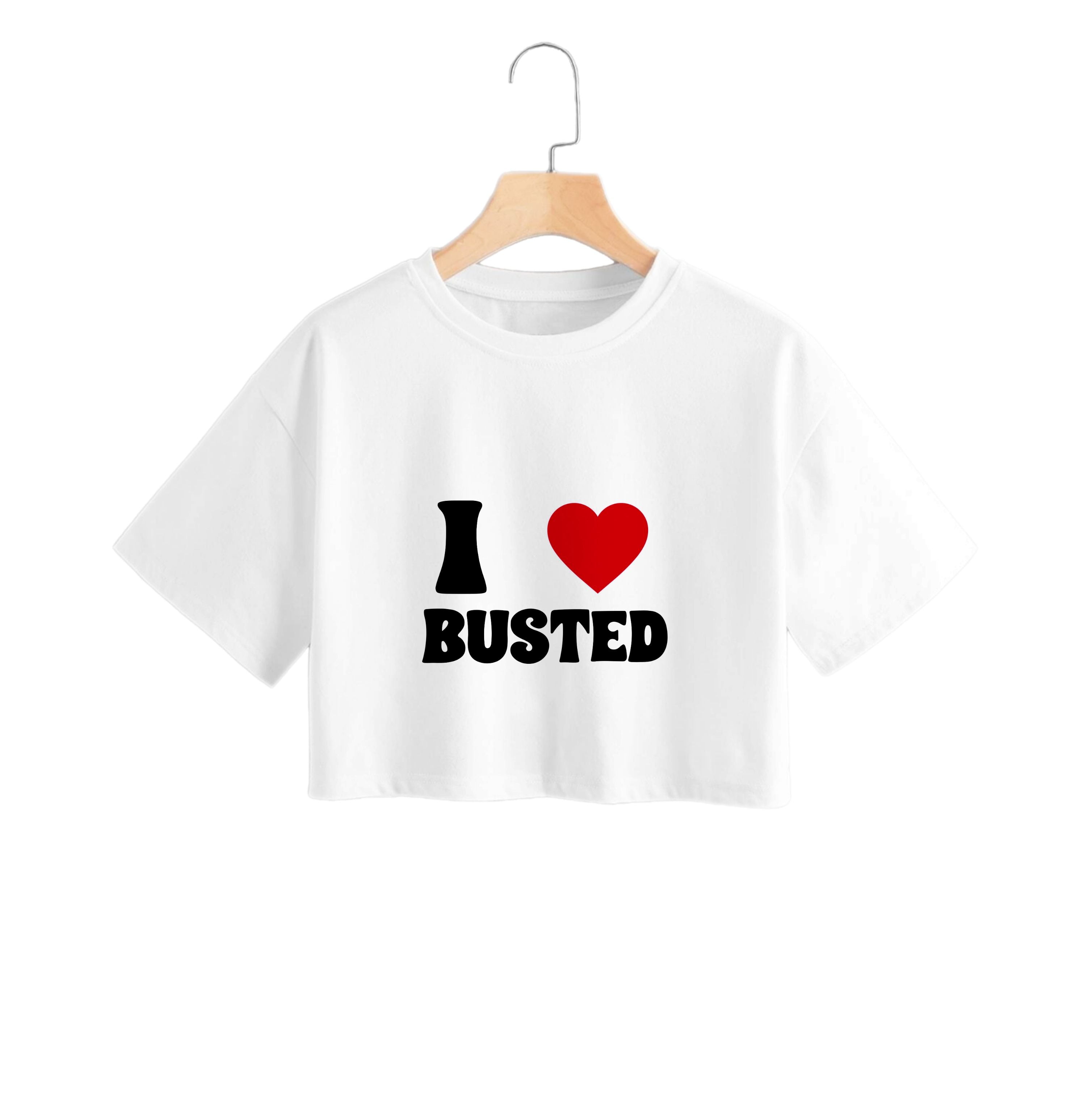 I Love Bust Band - Bust Band Crop Top