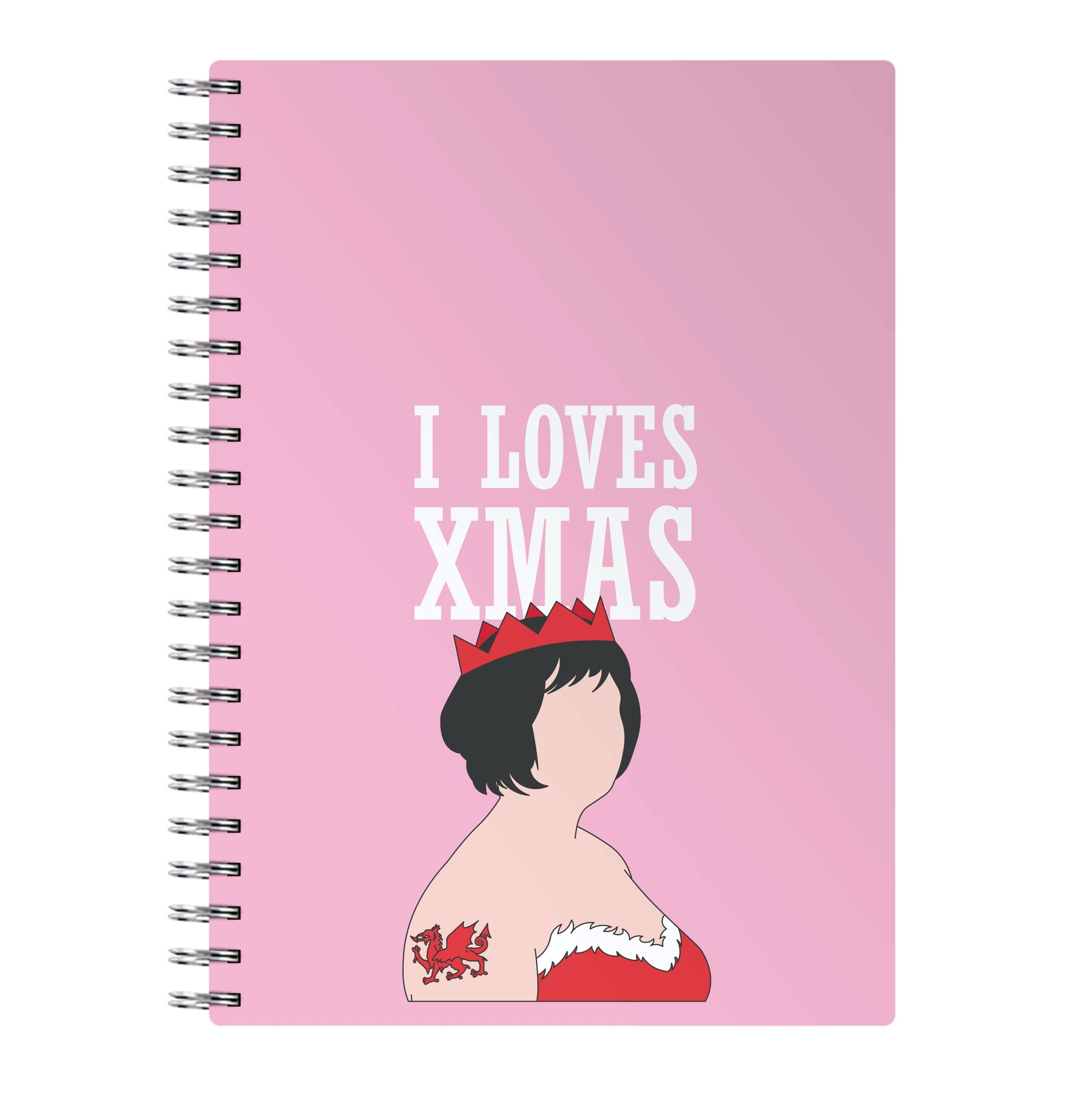 I Love Xmas Notebook