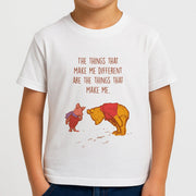 The Things That Make Me Different  Kids T-Shirt 4