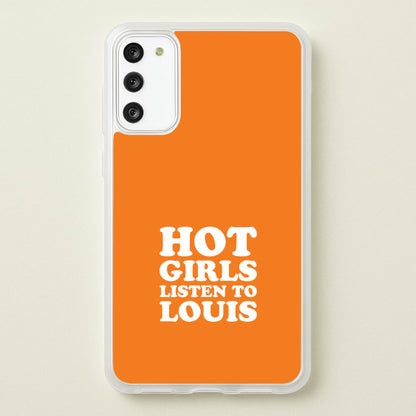 Hot Girls Listen To Louis Galaxy S20FE Case