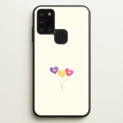 Mum Watercolour Balloons Galaxy A21s Case